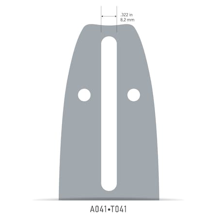 Single Rivet Guide Bar, 14